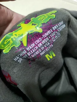 Sp5der Hoodie Grey review Kaden Miller 02