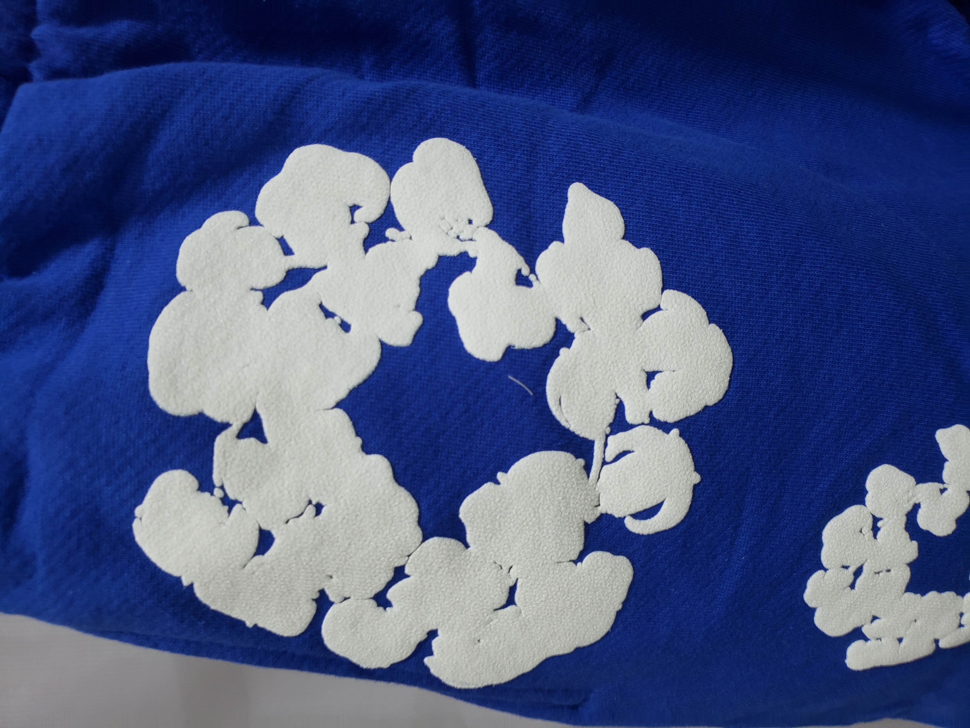 Denim Tears The Cotton Wreath Shorts Royal Blue review Uriah Kent 02