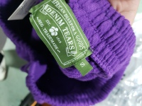 Denim Tears The Cotton Wreath Shorts Purple review 0