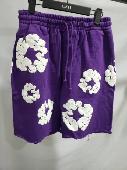 Denim Tears The Cotton Wreath Shorts Purple review Jesus Garcia 02