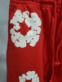 Denim Tears The Cotton Wreath Sweatpant Red review 0