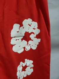 Denim Tears The Cotton Wreath Sweatpant Red review 1
