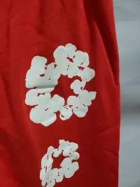 Denim Tears The Cotton Wreath Sweatpant Red review 1