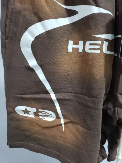 Hellstar Warm Up Shorts Brown review Jaden Stevenson 01