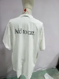 Balenciaga 25ss shoes print short sleeve review 2