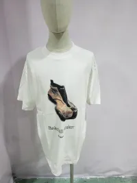 Balenciaga 25ss shoes print short sleeve review 0