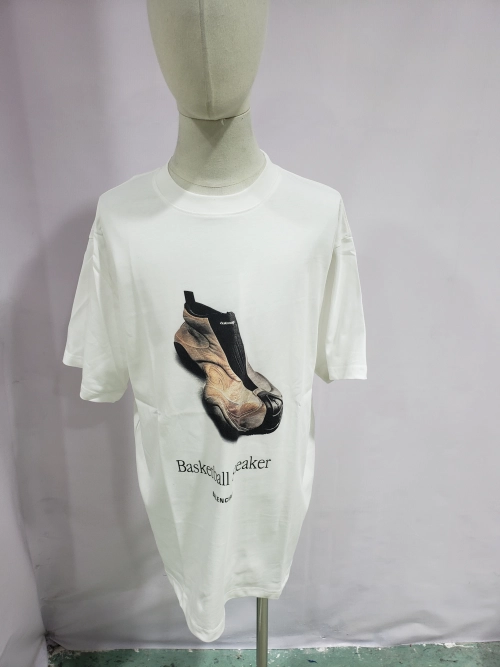 Balenciaga 25ss shoes print short sleeve review 