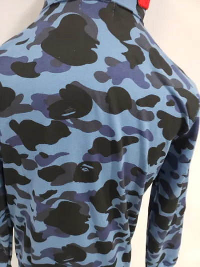 BAPE COLOR CAMO SHARK ZIP HOODIE NAVY 4580793329572 review Jorge Mora 03