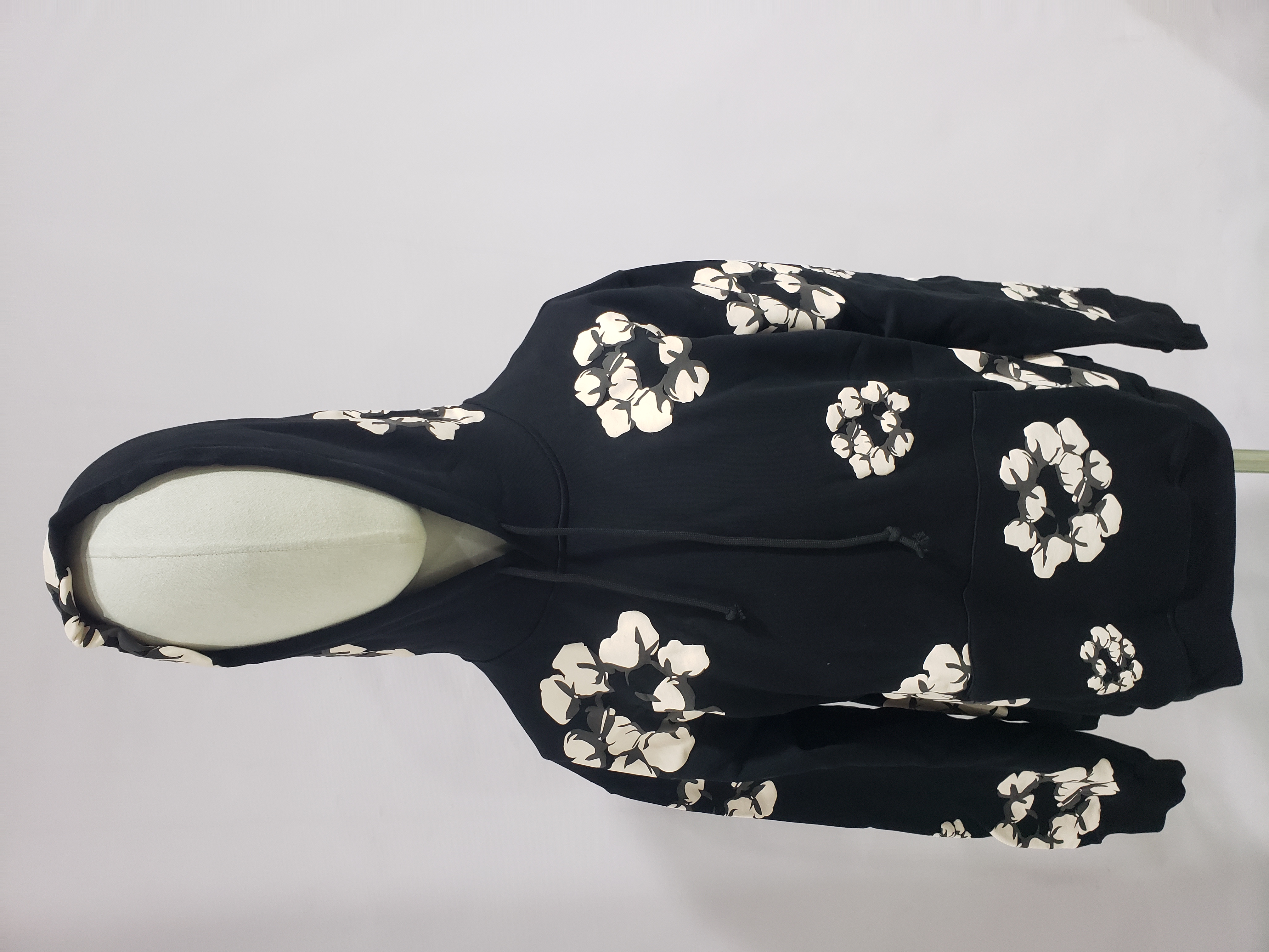 Denim Tears x CPFM Cactus Tears Wreath Hoodie Black review johnny deep 01