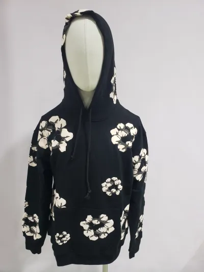 Denim Tears x CPFM Cactus Tears Wreath Hoodie Black review johnny deep 01