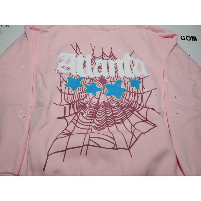 Sp5der Atlanta Hoodie 'Pink' review Perez 01