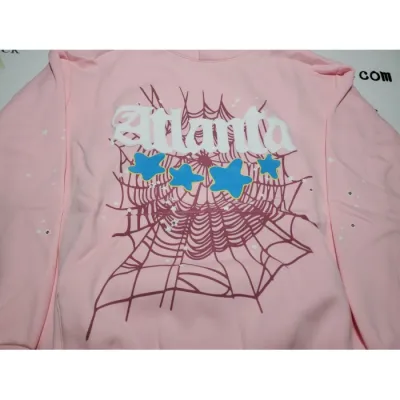 Sp5der Atlanta Hoodie 'Pink' review Perez 00