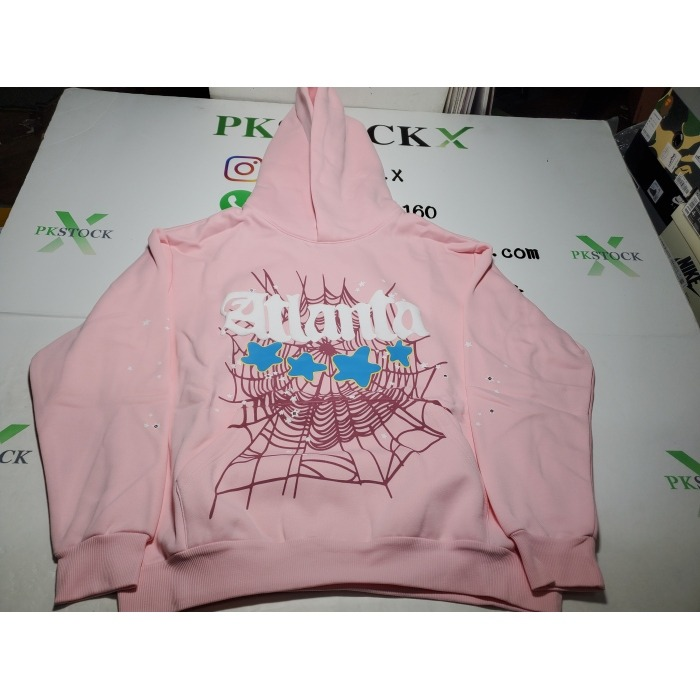 Sp5der Atlanta Hoodie 'Pink' review Perez 02
