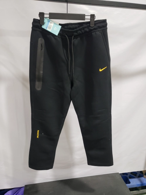 Nike x NOCTA Tech Fleece Open Hem Pant Black review 