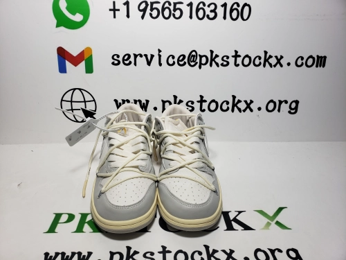 PK God Batch OFF WHITE x Nike Dunk SB Low The 50 NO.49 DM1602-123 review 