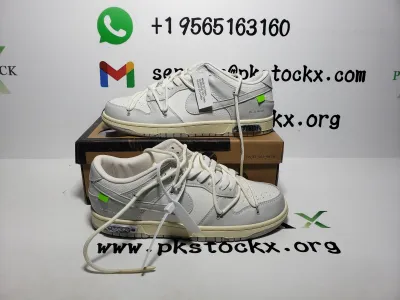 PK God Batch OFF WHITE x Nike Dunk SB Low The 50 NO.49 DM1602-123 review bryce omalley 02