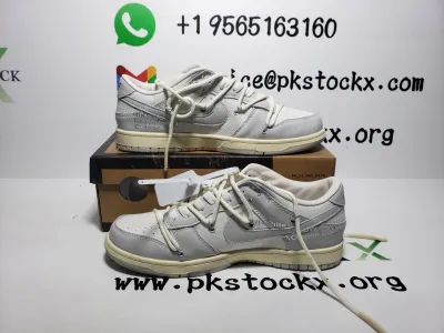 PK God Batch OFF WHITE x Nike Dunk SB Low The 50 NO.49 DM1602-123 review bryce omalley 03