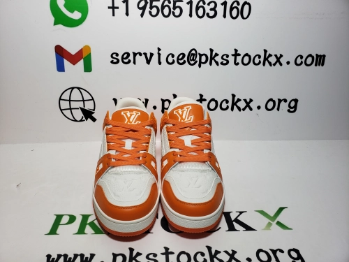 PK God Batch LOUIS VUITTON 20ss Trainer Orange review 