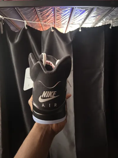 PK God Batch Air Jordan 5 Retro OG Black Metallic Reimagined HF3975-001 review K*** 02