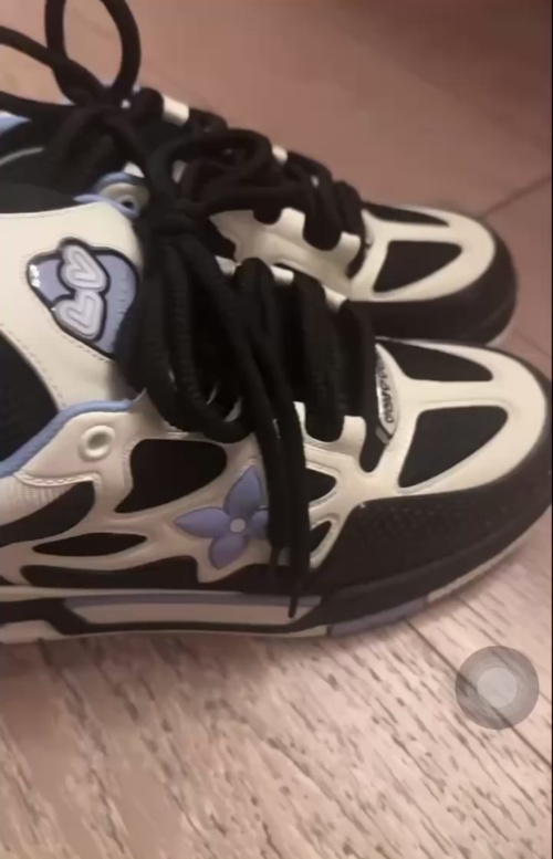 PK God Batch Louis Vuitton LV Skate Blue / Black / Bicolor review cai sjogren