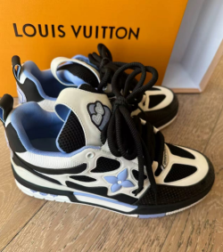 PK God Batch Louis Vuitton LV Skate Blue / Black / Bicolor review Linda Velliam 01