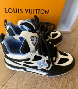 PK God Batch Louis Vuitton LV Skate Blue / Black / Bicolor review Linda Velliam 01