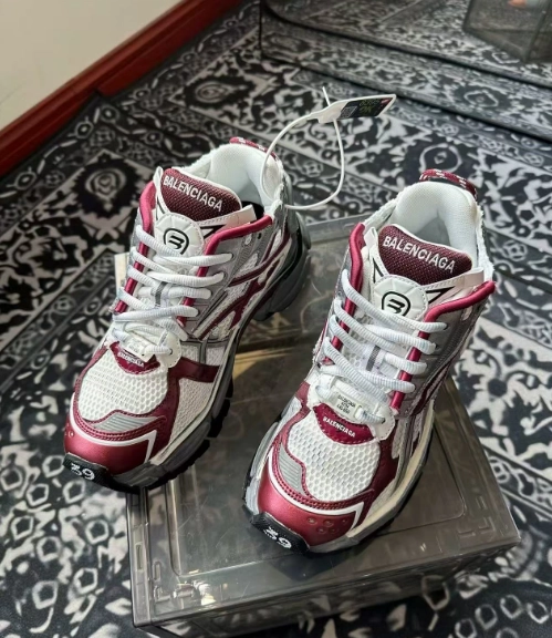 PK God Batch Balenciaga Runner White Wine Red review 