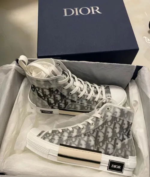 PK God Batch Dior B23 High Top Logo Oblique 3SH118YJR HIGH H063 review 