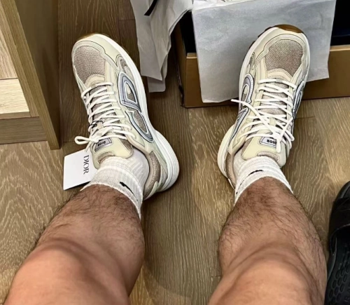 PK God Batch Dior Light Grey 'B30' Sneakers Cream 3SN279ZND-H161 review 