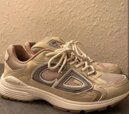 PK God Batch Dior Light Grey 'B30' Sneakers Cream 3SN279ZND-H161 review 