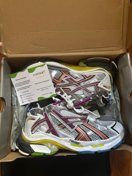PK God Batch Balenciaga Runner Silver Purple 677403W3RB68123 review 