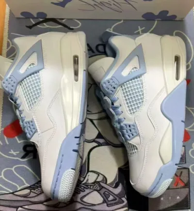 PK God Batch Air Jordan 4 Retro 'Forget Me Not' HV0823-100 review Nelly Upshaw