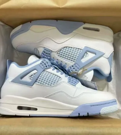 PK God Batch Air Jordan 4 Retro 'Forget Me Not' HV0823-100 review Kaleb Banks 00