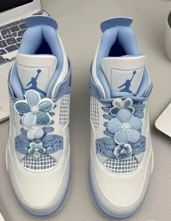 PK God Batch Air Jordan 4 Retro 'Forget Me Not' HV0823-100 review Sebastian Torres 02
