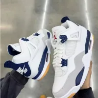PK God Batch Air Jordan 4 Retro SB Navy DR5415-100 review 0