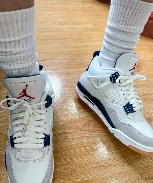 PK God Batch Air Jordan 4 Retro SB Navy DR5415-100 review Gabby Morales