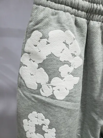 Denim Tears The Cotton Wreath Shorts Grey review Bob Bob 00