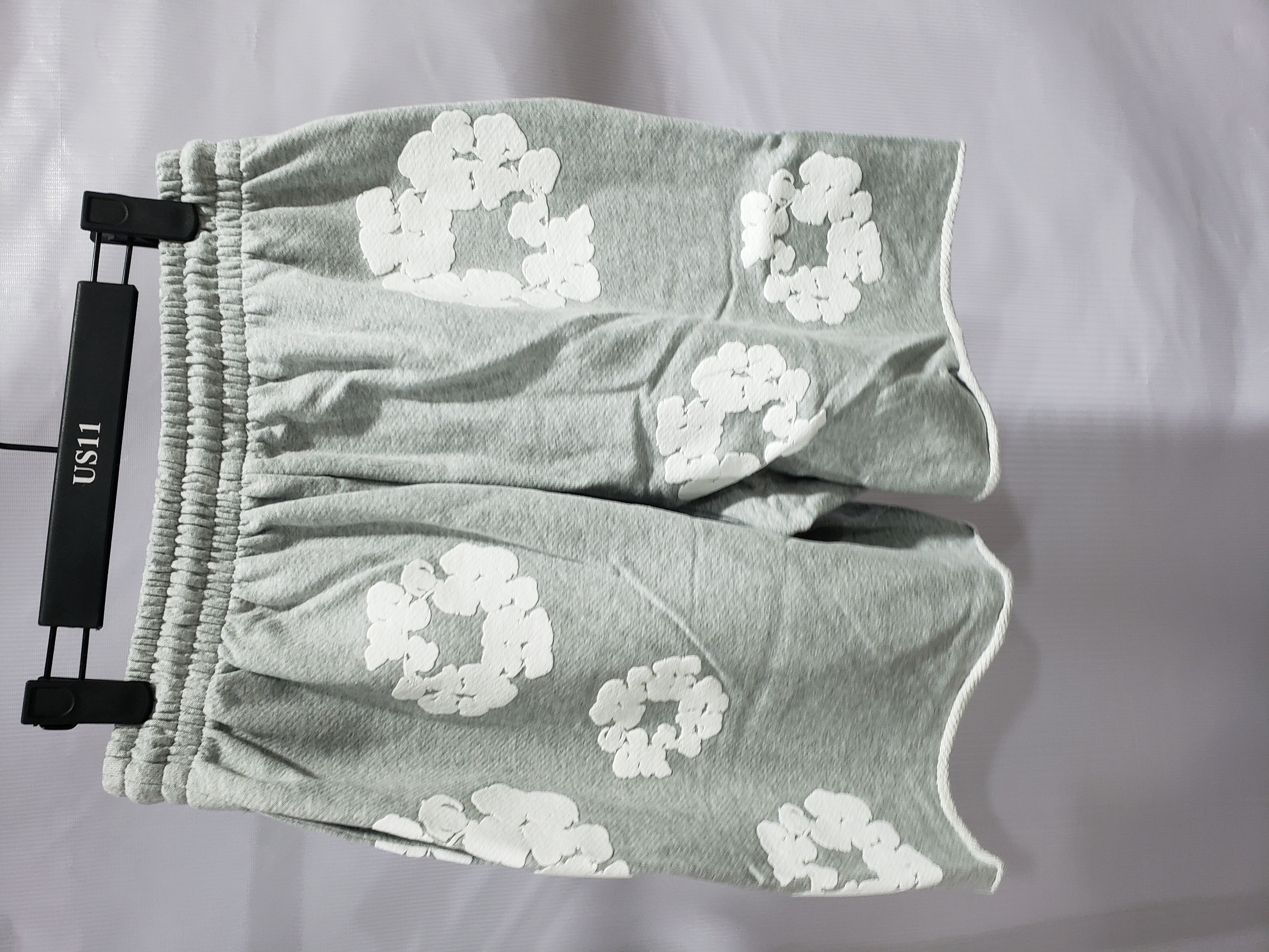 Denim Tears The Cotton Wreath Shorts Grey review Bob Bob 02