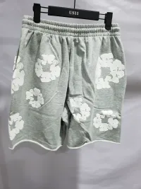Denim Tears The Cotton Wreath Shorts Grey review 1
