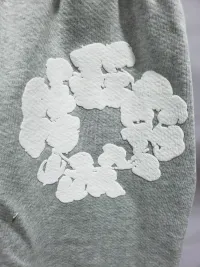 Denim Tears The Cotton Wreath Shorts Grey review 2
