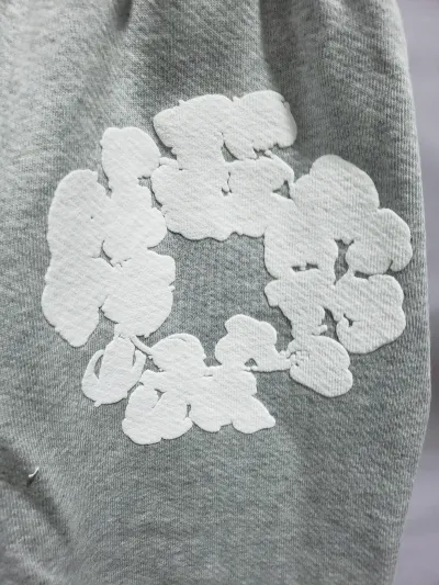 Denim Tears The Cotton Wreath Shorts Grey review Bob Bob 02