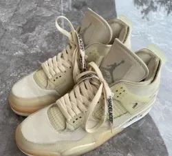 PK God Batch Air Jordan 4 Retro Off-White Sail  CV9388-100 review James Bell