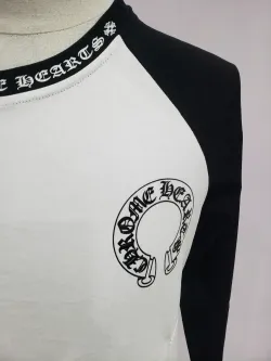 Chrome Hearts Horseshoe Baseball Shirt White/Black review Gerard Maxi 02