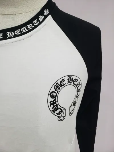 Chrome Hearts Horseshoe Baseball Shirt White/Black review Gerard Maxi 01