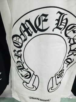 Chrome Hearts Horseshoe Baseball Shirt White/Black review Gerard Maxi 04