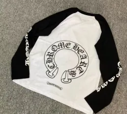 Chrome Hearts Horseshoe Baseball Shirt White/Black review Tajah Bryant 03