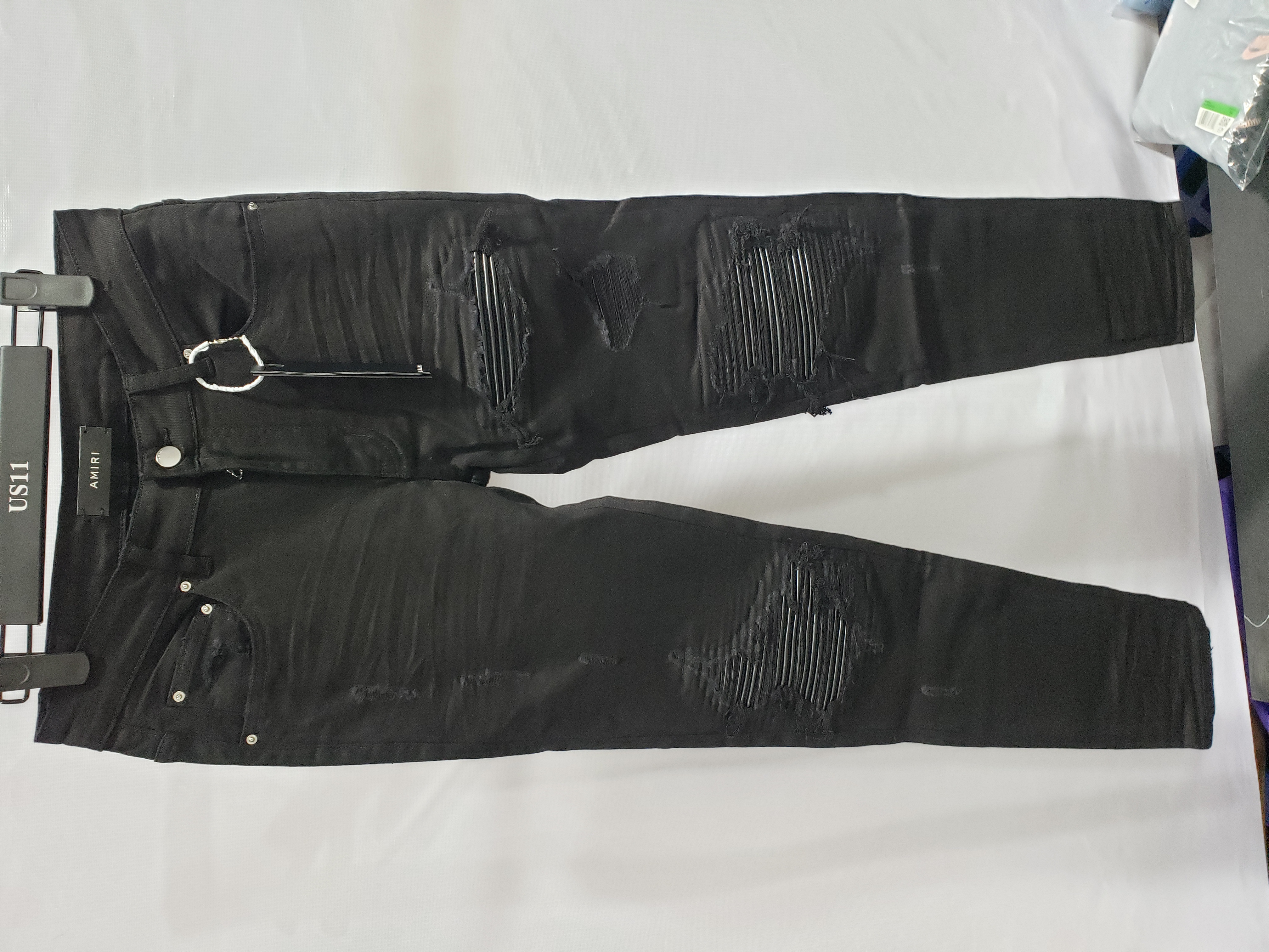 Amiri Black MX1 Jeans review Cavaun Harrison 01