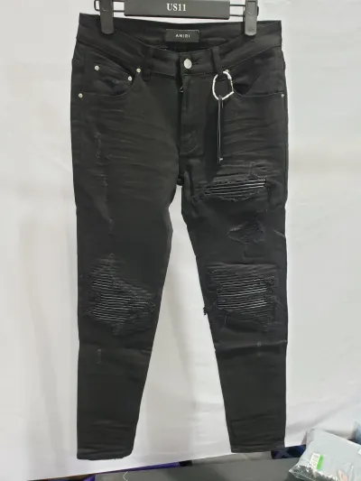 Amiri Black MX1 Jeans review Cavaun Harrison 00