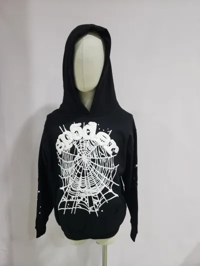 Sp5der Worldwide BLACK OG WEB HOODIE review khelijah ellis 00