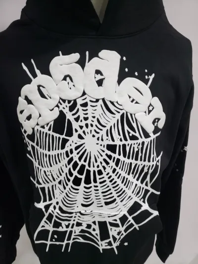 Sp5der Worldwide BLACK OG WEB HOODIE review khelijah ellis 01